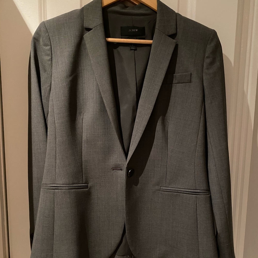 Jcrew Campbell blazer in Heather Gray size 6 NWOT